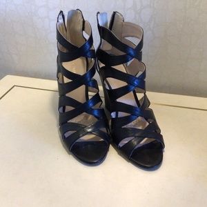 Nine West Leather Wedges